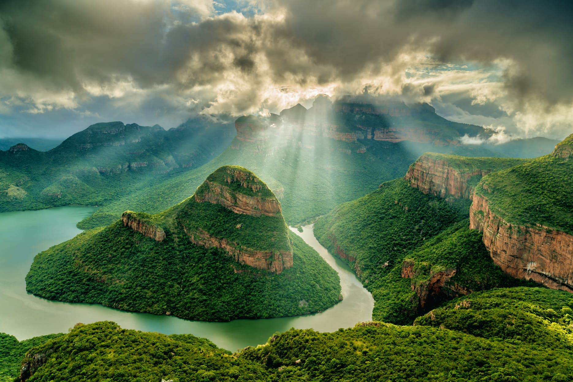 Upper View of Blyde River Canyon