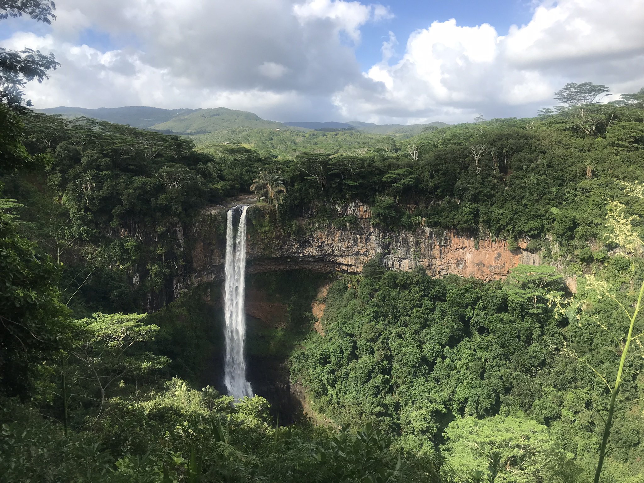 Chamarel Waterfall