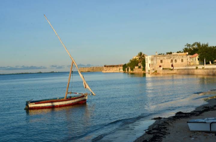 Yacht at Ilha de Mozambique