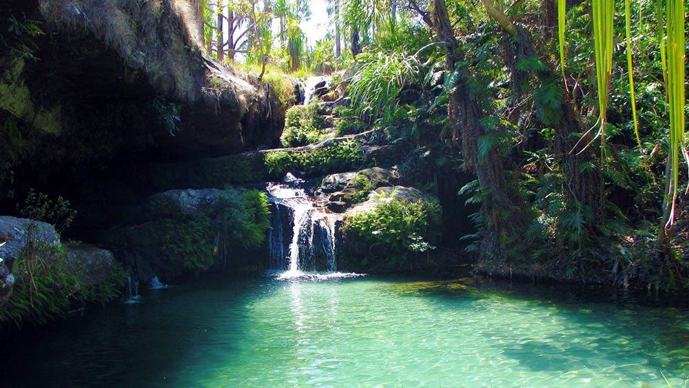 Waterfall in Andasibe-Mantadia National Park