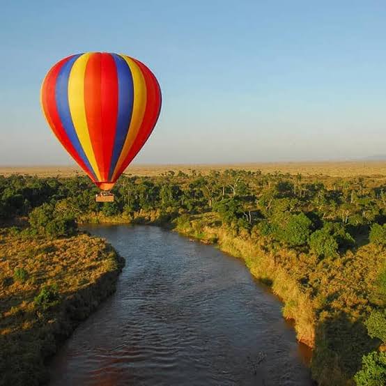 Balloon at Maasai Mara National Reserve