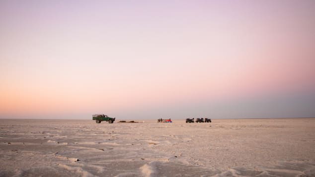 Makgadikgadi Pans Terrain