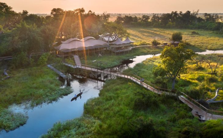 Resort at Moremi Game Reserve