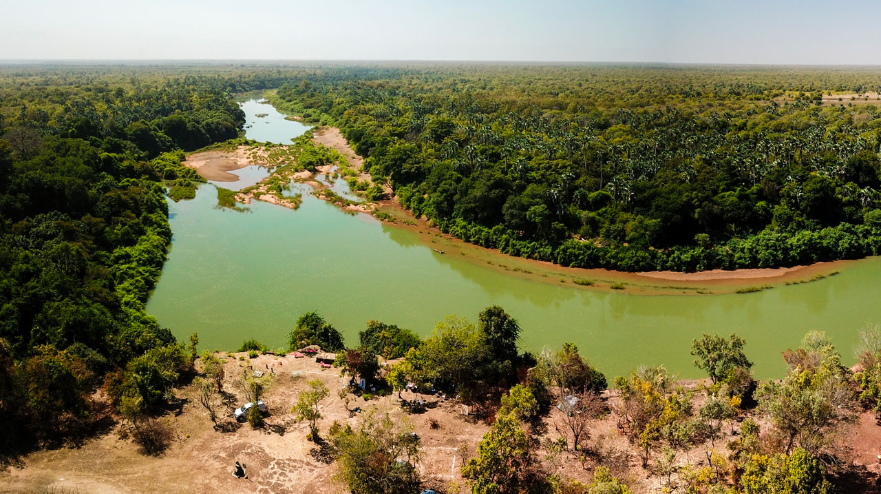 Green River on Niokolo-Koba National Park