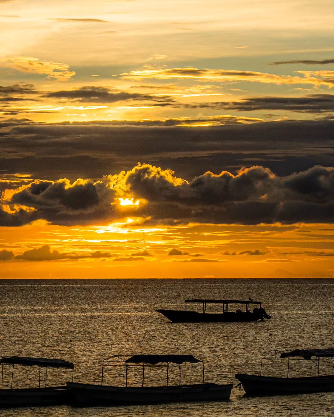 Sunset on Zanzibar Island