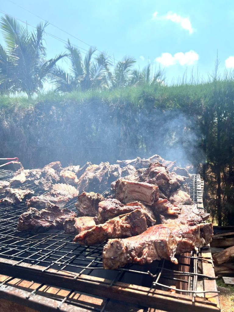 Roasted Meat Enjoyed by Tanzanian Locals