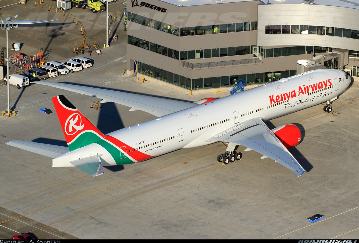 Kenyan Airways Airplane