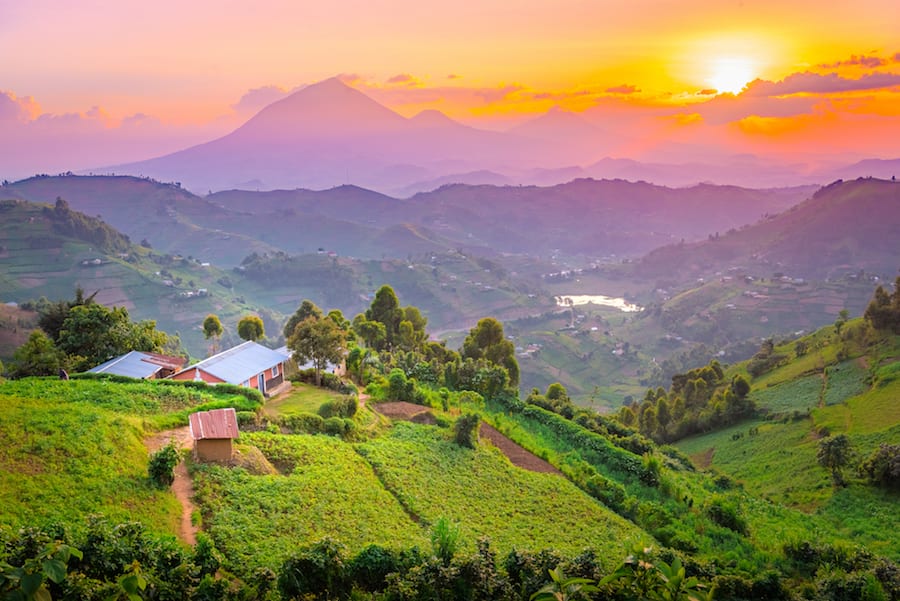 An house in Rural Areas of Uganda