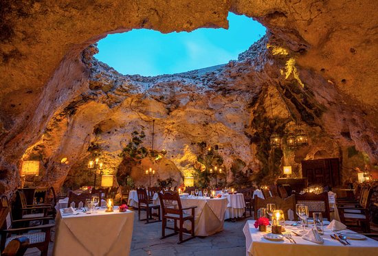 Ali Barbour's Cave Restaurant in Mombasa, Kenya